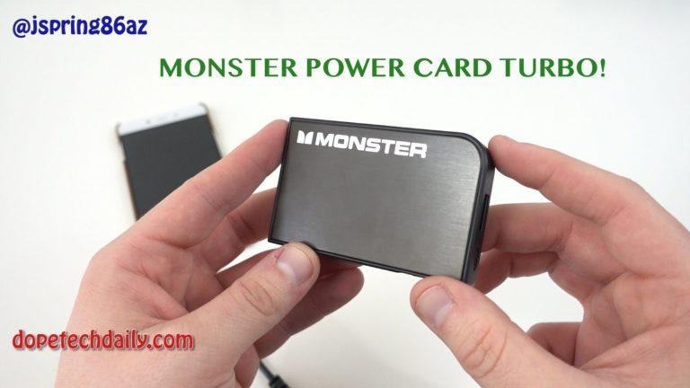 Monster Mobile PowerCard Turbo Review: Ultra-Portable Battery!