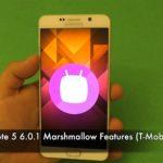 4673 Galaxy Note 5 Marshmallow 6.0.1 Features (T-Mobile)