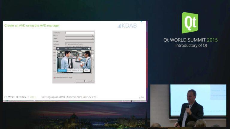 QtWS15 -Getting Started with Qt on Android, BogDan Vatra, KDAB