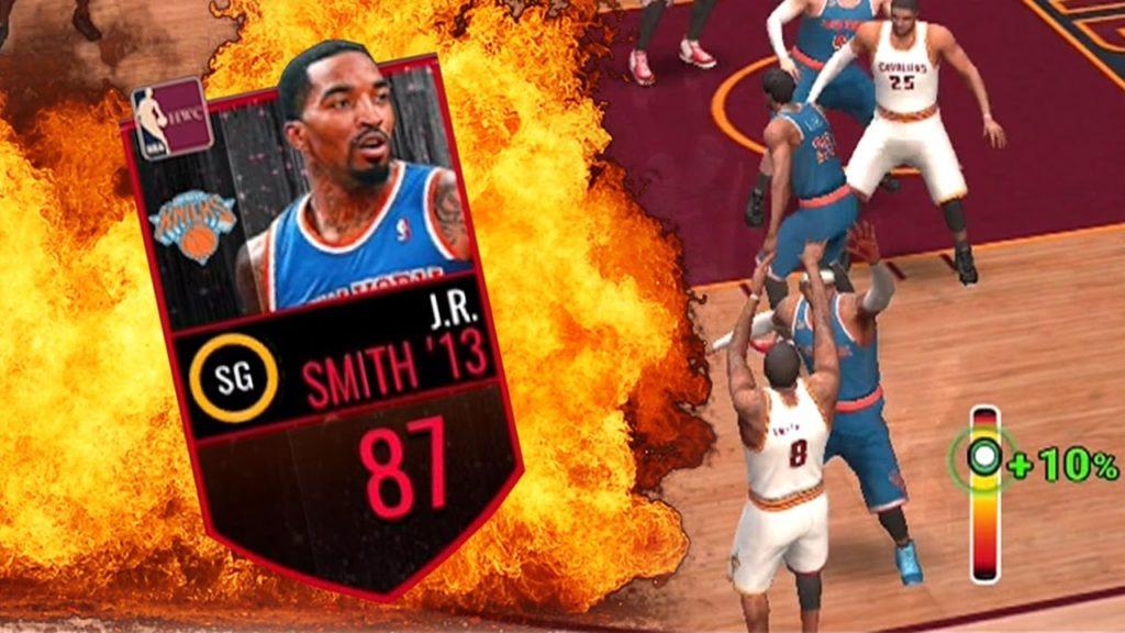WE GOT THROWBACK J.R. SMITH! CARD REVIEW | NBA LIVE MOBILE
