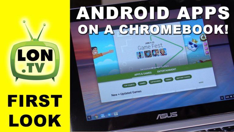 Android Apps Come to Chromebooks — Skype, Retro Emulation, Games, Word and More