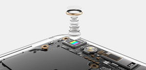 The 16MP back and front cameras are the first to use the Sony IMX398 sensor