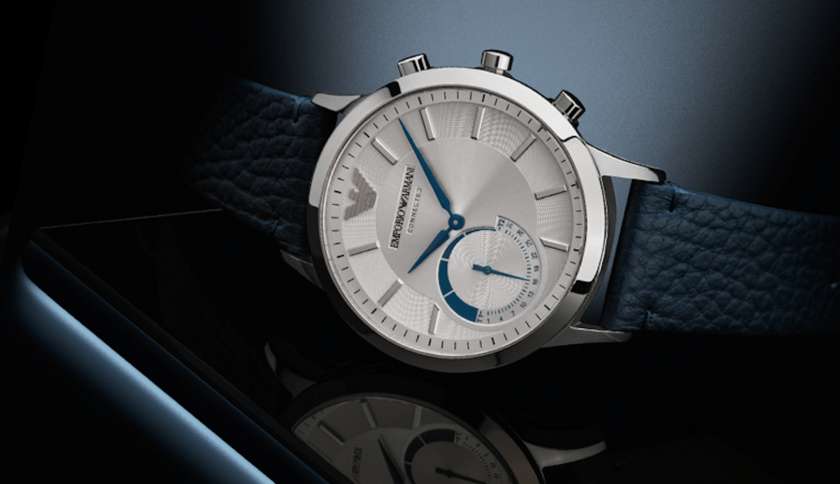 Emporio Armani Connected is the company’s first hybrid watch