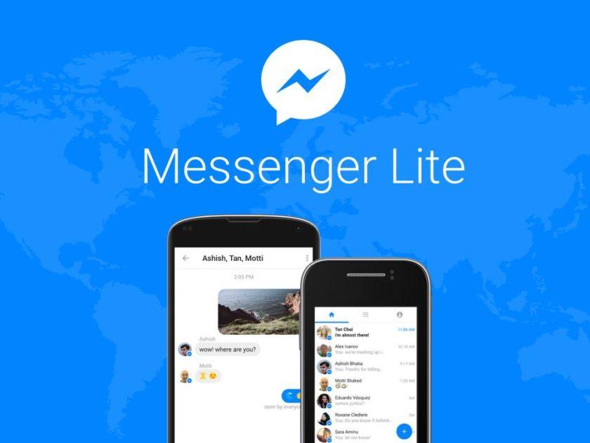 Facebook introduces Messenger Lite for emerging markets