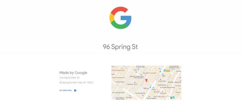 Google hardware is opening up shop in NYC