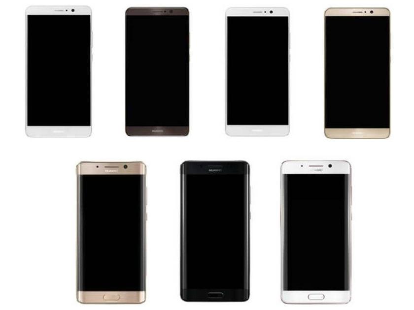 Huawei Mate 9 leaked in flat and curved-screen variants