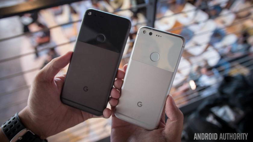 Pre-order link for Google Pixel phones spotted on Google homepage