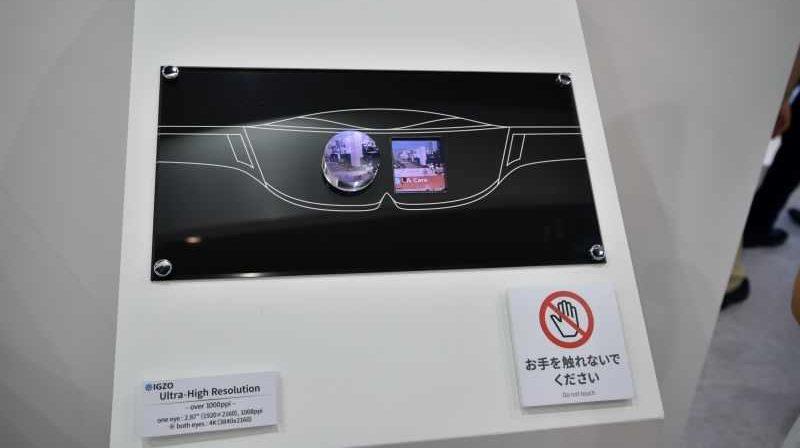 Sharp showcases a 1008 PPI prototype display for VR headsets