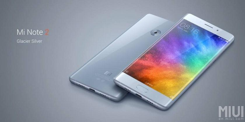 Xiaomi Mi Note 2’s curved screen and great specs will help you forget about the Note 7