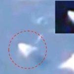 115569 Гигантский треугольный НЛО запечатлела камера МКС