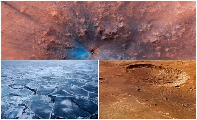 NASA зафиксировало следы кровавой битвы на Марсе