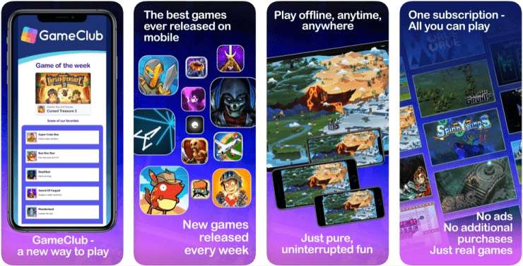 GameClub предлагает классические хиты App Store по подписке