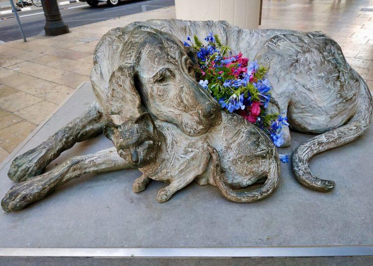 Монумент «Бродячие» — памятник милосердию животных и человеческому эгоизму