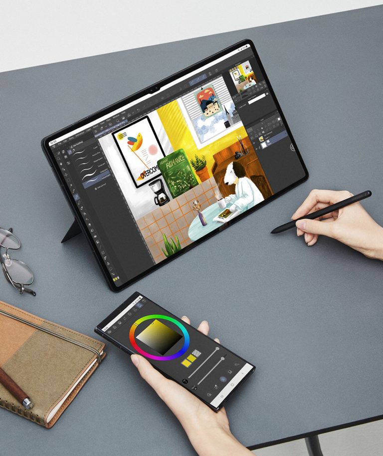 Смартфон Samsung Galaxy и планшет Galaxy Tab, почему вместе лучше